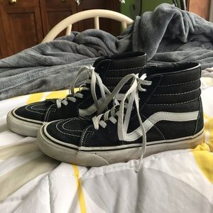Black Hightop Vans